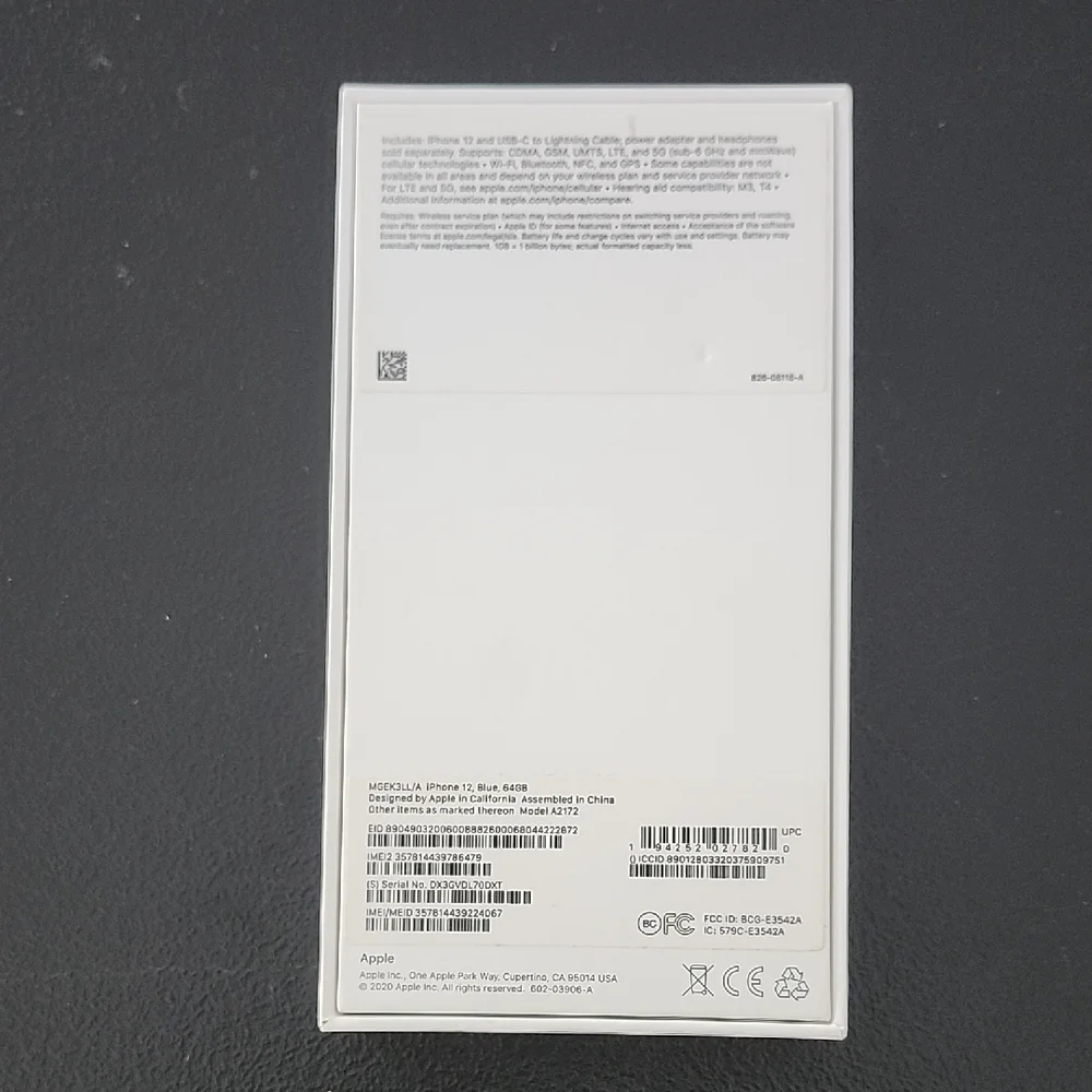 Apple empty iphone